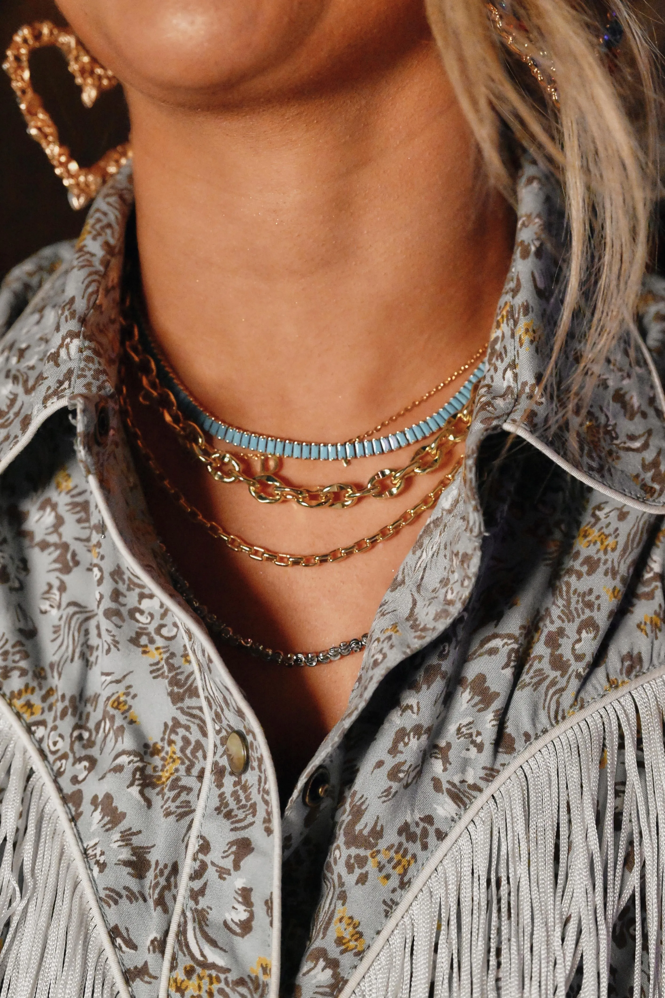 LOVE TRIANGLE NECKLACE sold by Buddy Love