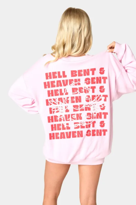 Vickie Graphic Sweatshirt - Hell Bent sold by Buddy Love