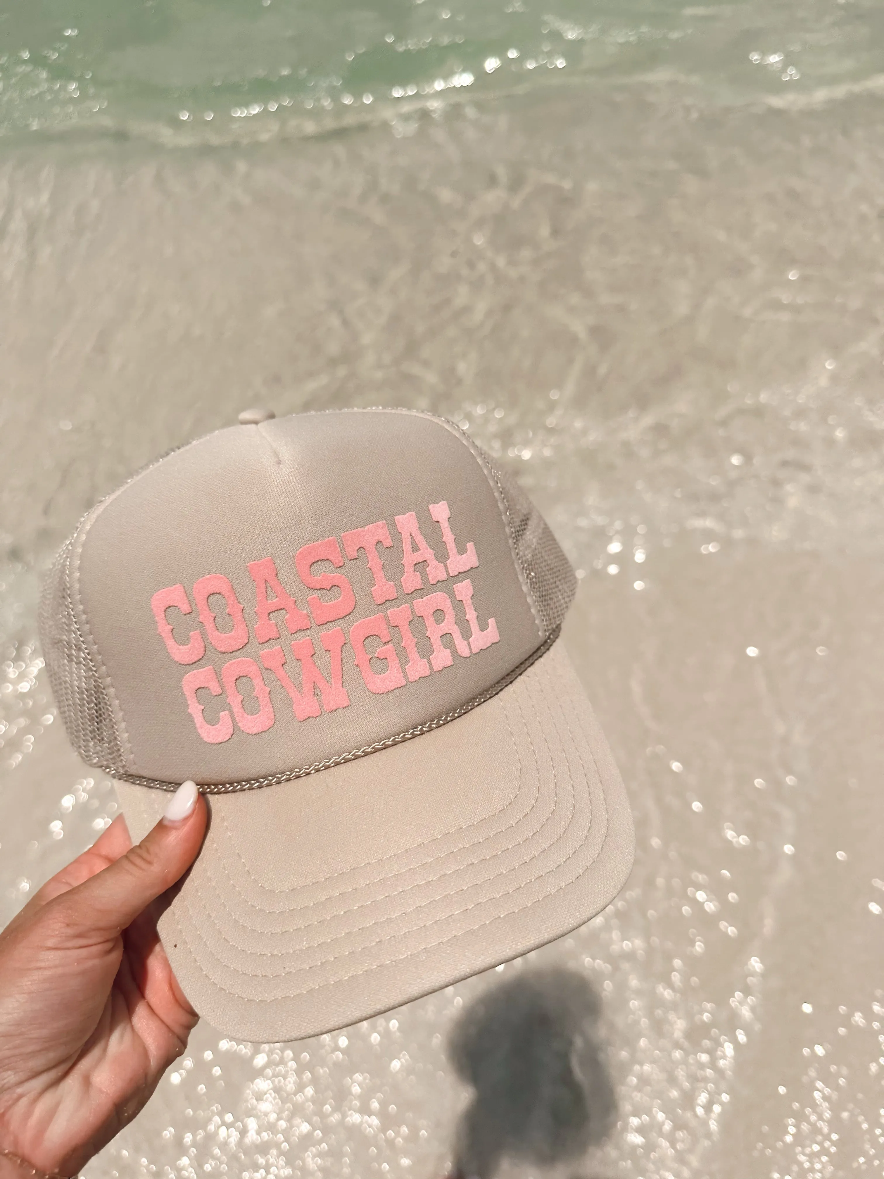 Coastal Cowgirl Trucker Hat sold by Buddy Love product image thumbnail 2