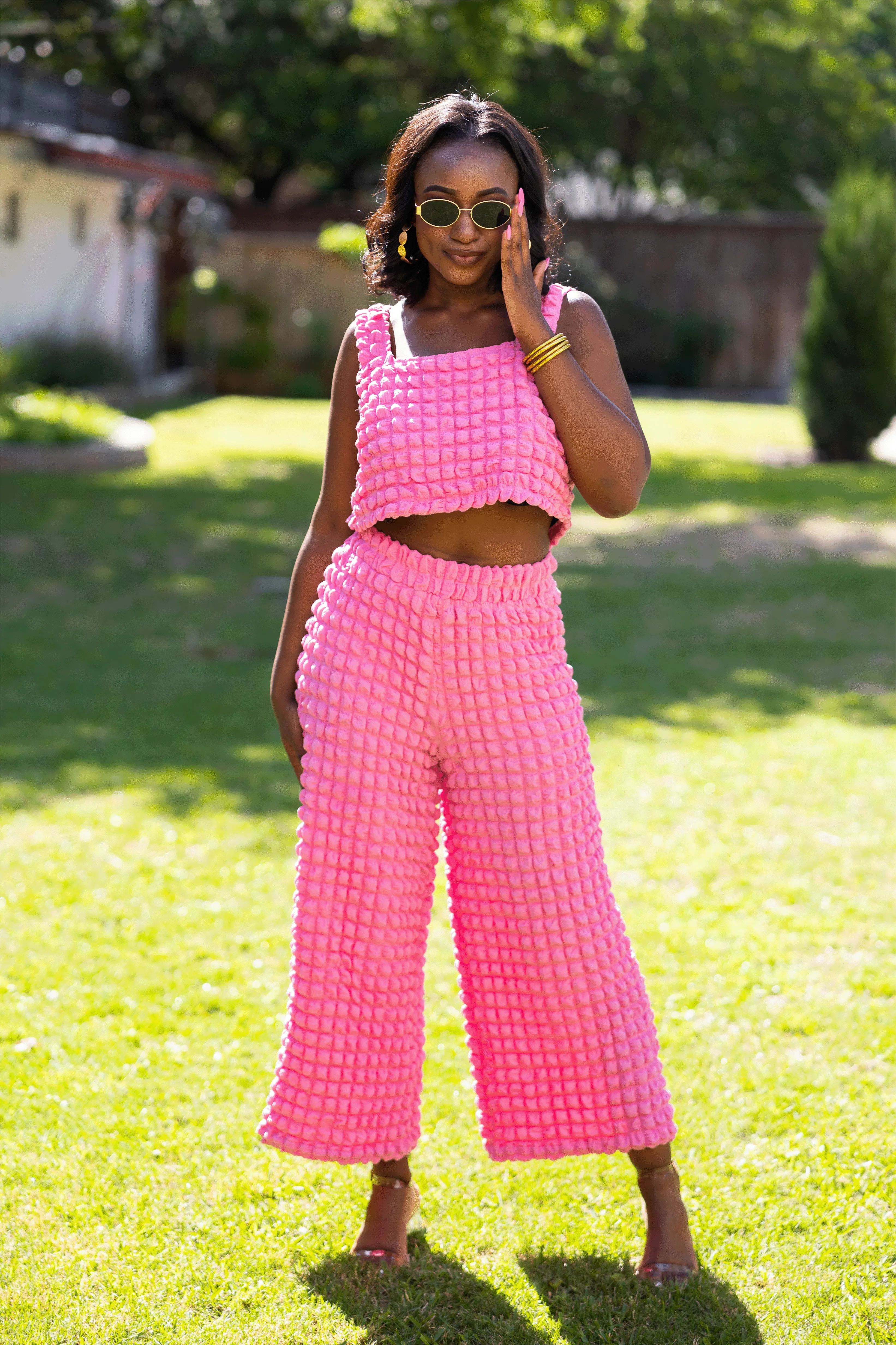 Meritt Two-Piece Set - Bubble Gum sold by Buddy Love product image thumbnail 2