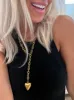XL HEART NECKLACE sold by Buddy Love