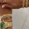 PEARL GOLD WATCH BAND BRACELET sold by Buddy Love