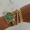 PEARL GOLD WATCH BAND BRACELET sold by Buddy Love