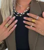 PEARL BEADED NECKLACE sold by Buddy Love