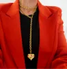XL WRAP AROUND HEART NECKLACE sold by Buddy Love