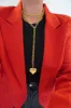 XL WRAP AROUND HEART NECKLACE sold by Buddy Love