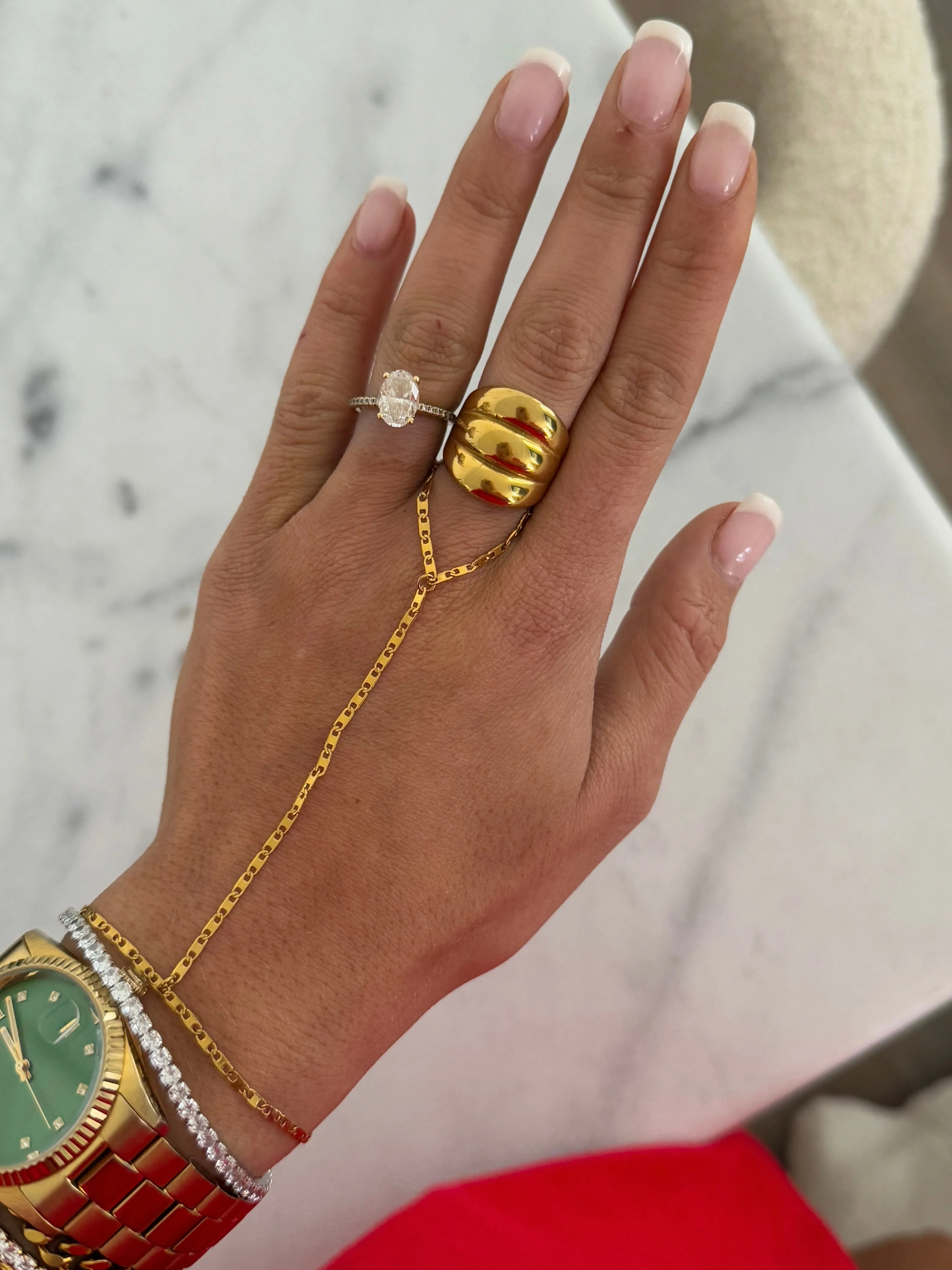 GLAM HAND CHAIN sold by Buddy Love product image thumbnail 3