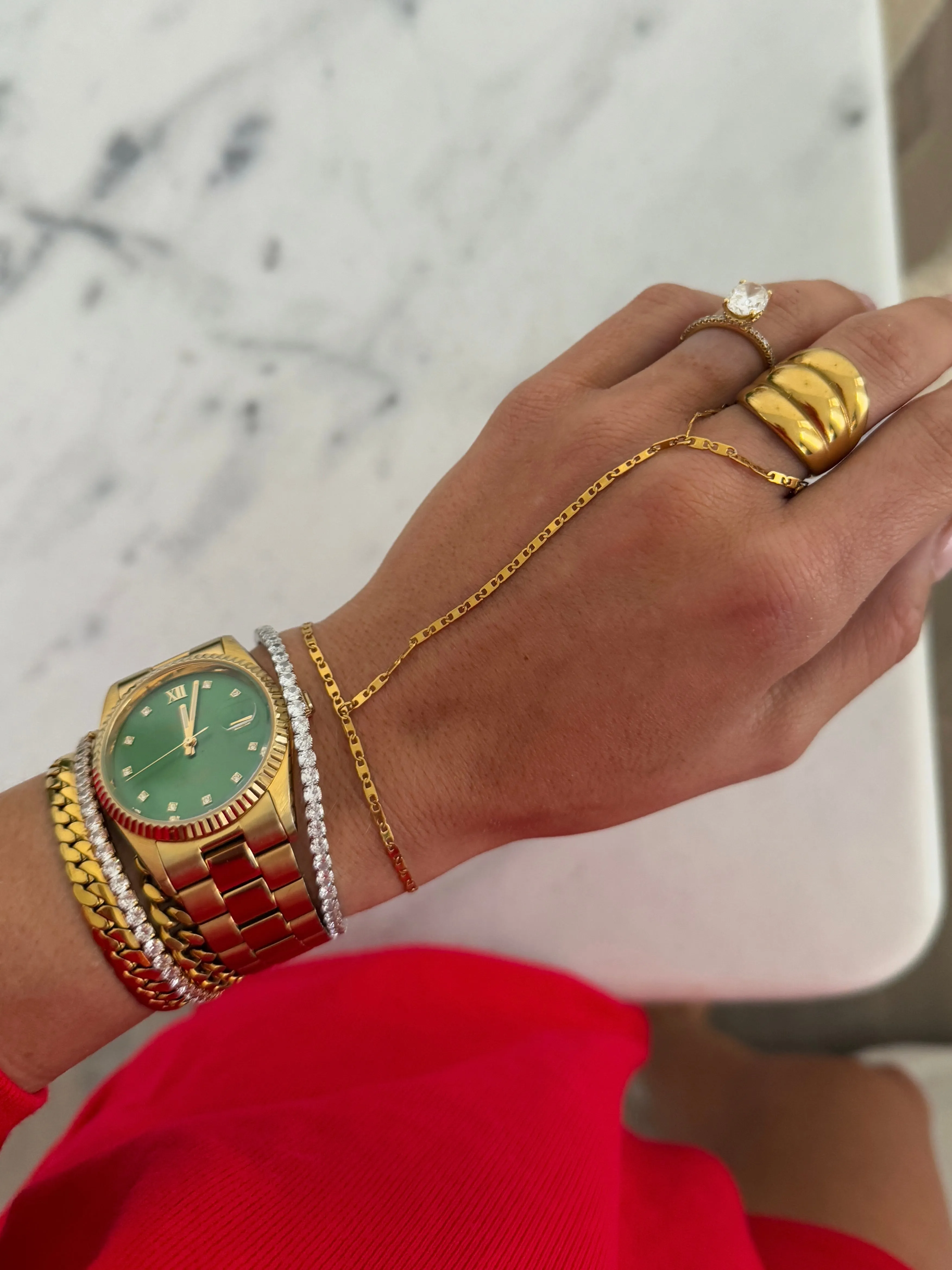 GLAM HAND CHAIN sold by Buddy Love product image thumbnail 2