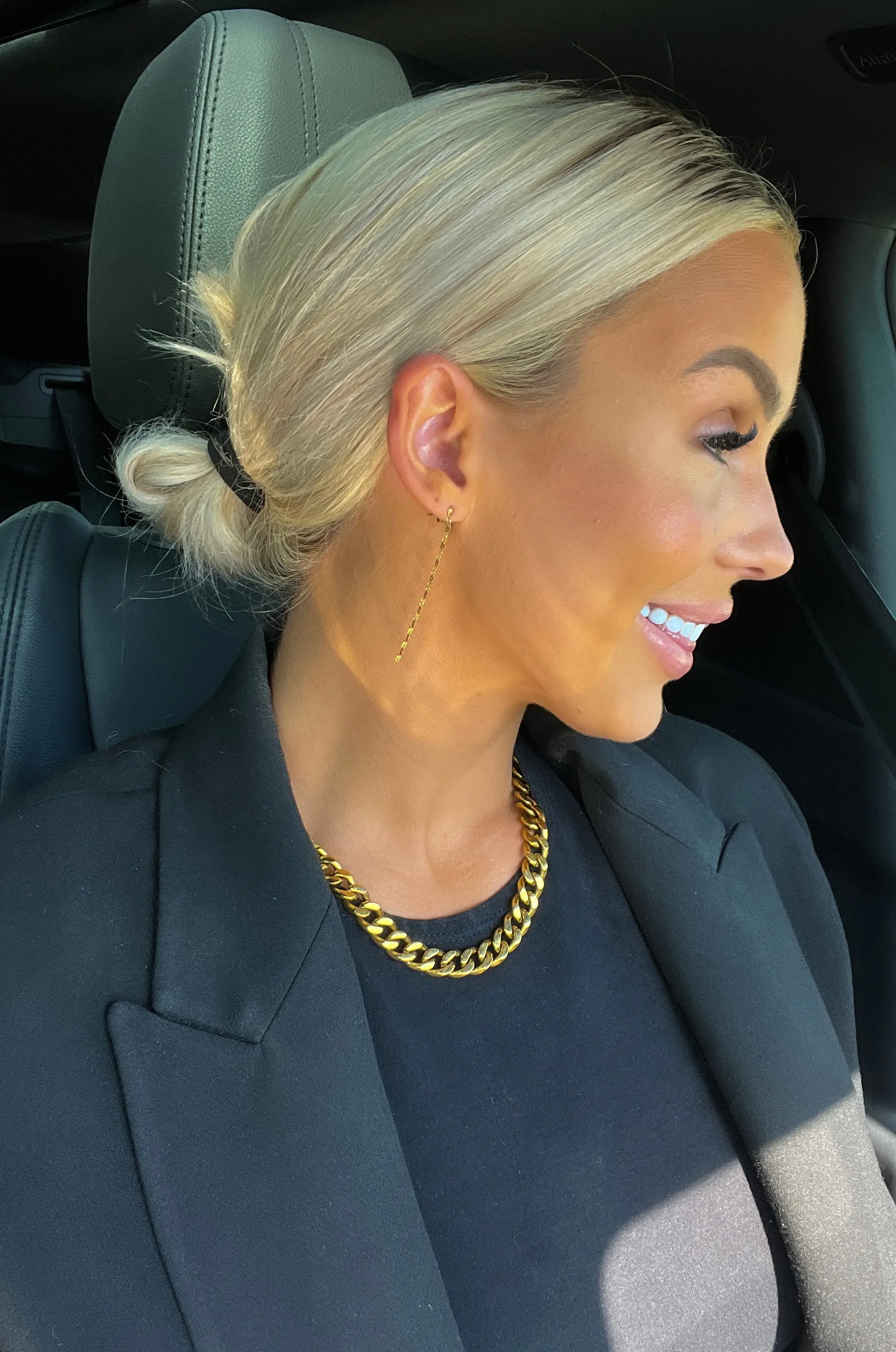 CHUNKY GOLD NECKLACE sold by Buddy Love product image thumbnail 4