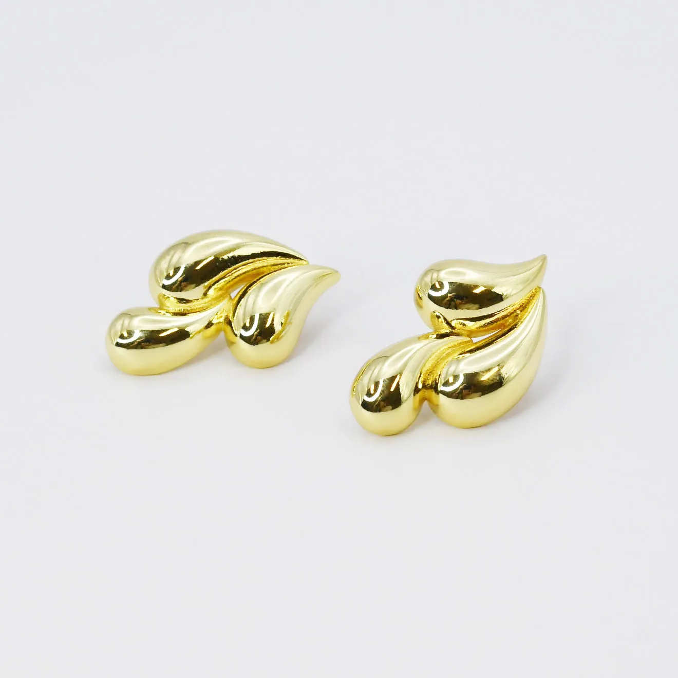 Triple Teardrop Earring sold by Buddy Love product image thumbnail 2