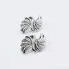 Pinwheel Silver Earring sold by Buddy Love
