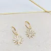 White crystal heart Earring sold by Buddy Love