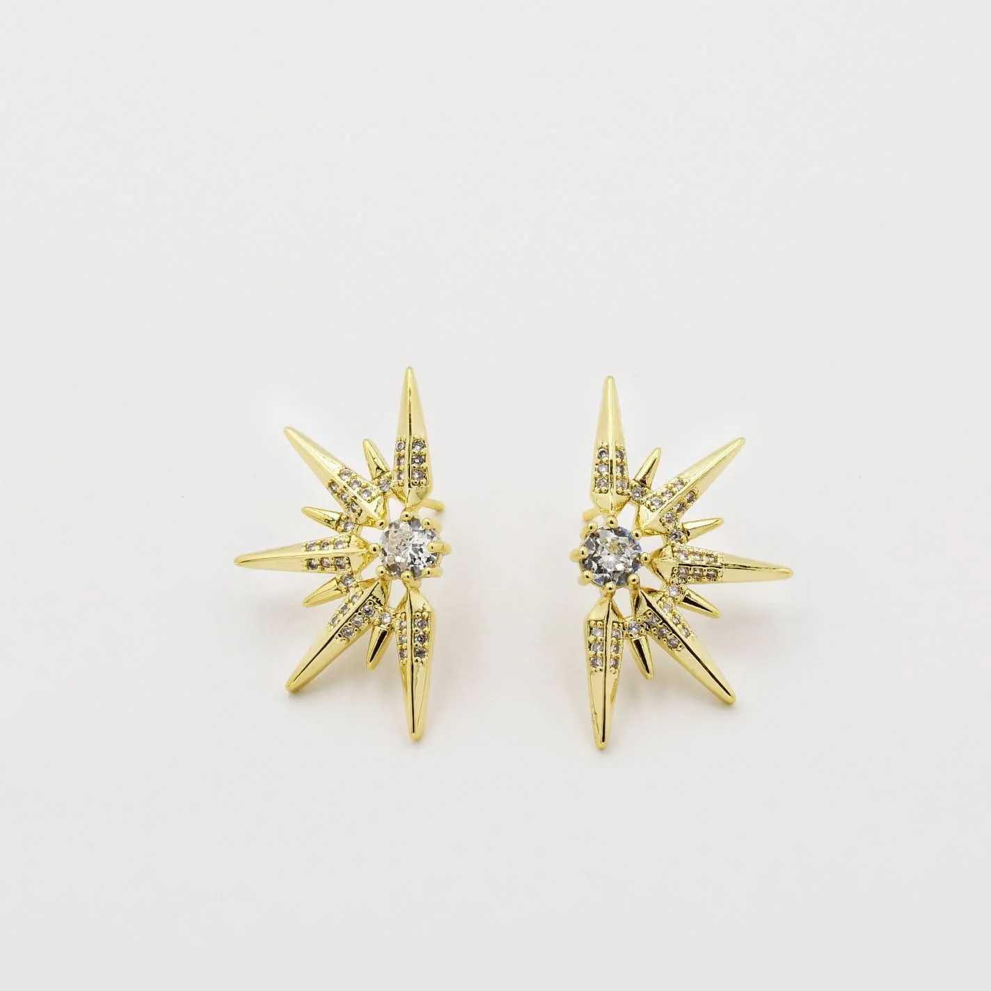 Half Stellar Gold Earring sold by Buddy Love