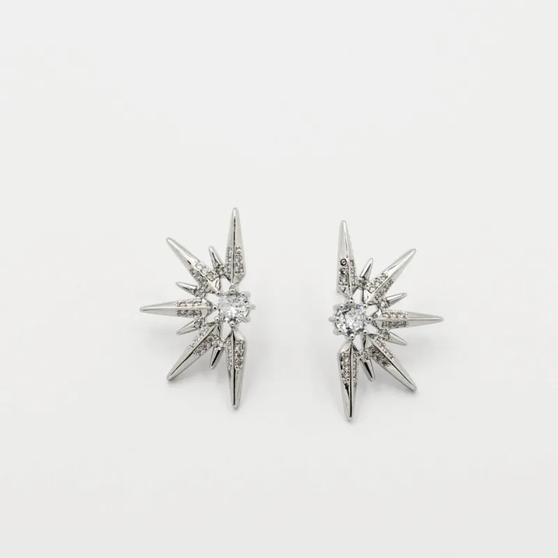 Half Stellar Silver Earring sold by Buddy Love
