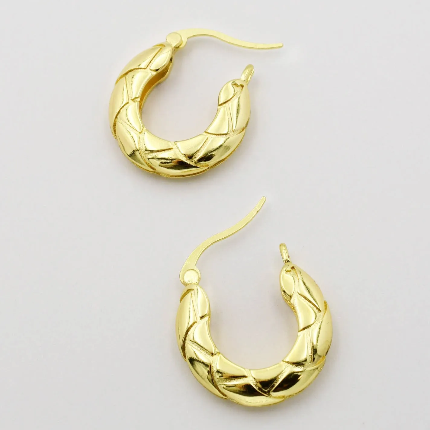 Goldie Hoop Earring sold by Buddy Love product image thumbnail 3