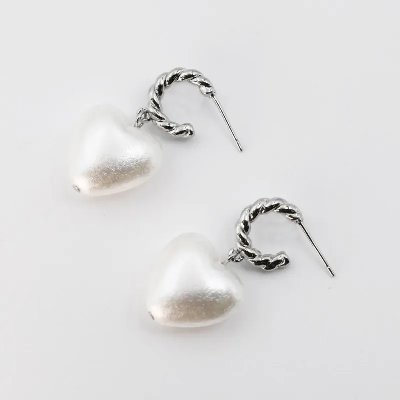 Darling Pearl Silver Earring sold by Buddy Love