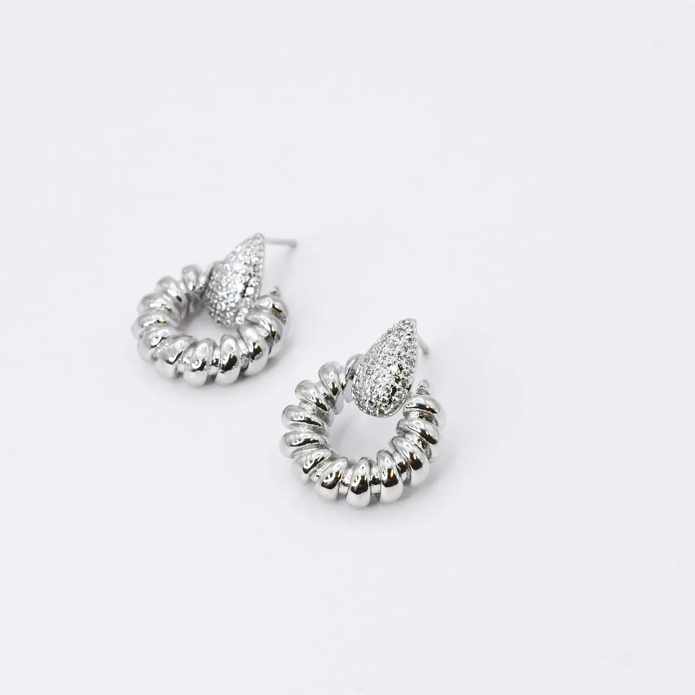 Anabeth Silver Stud Earring sold by Buddy Love