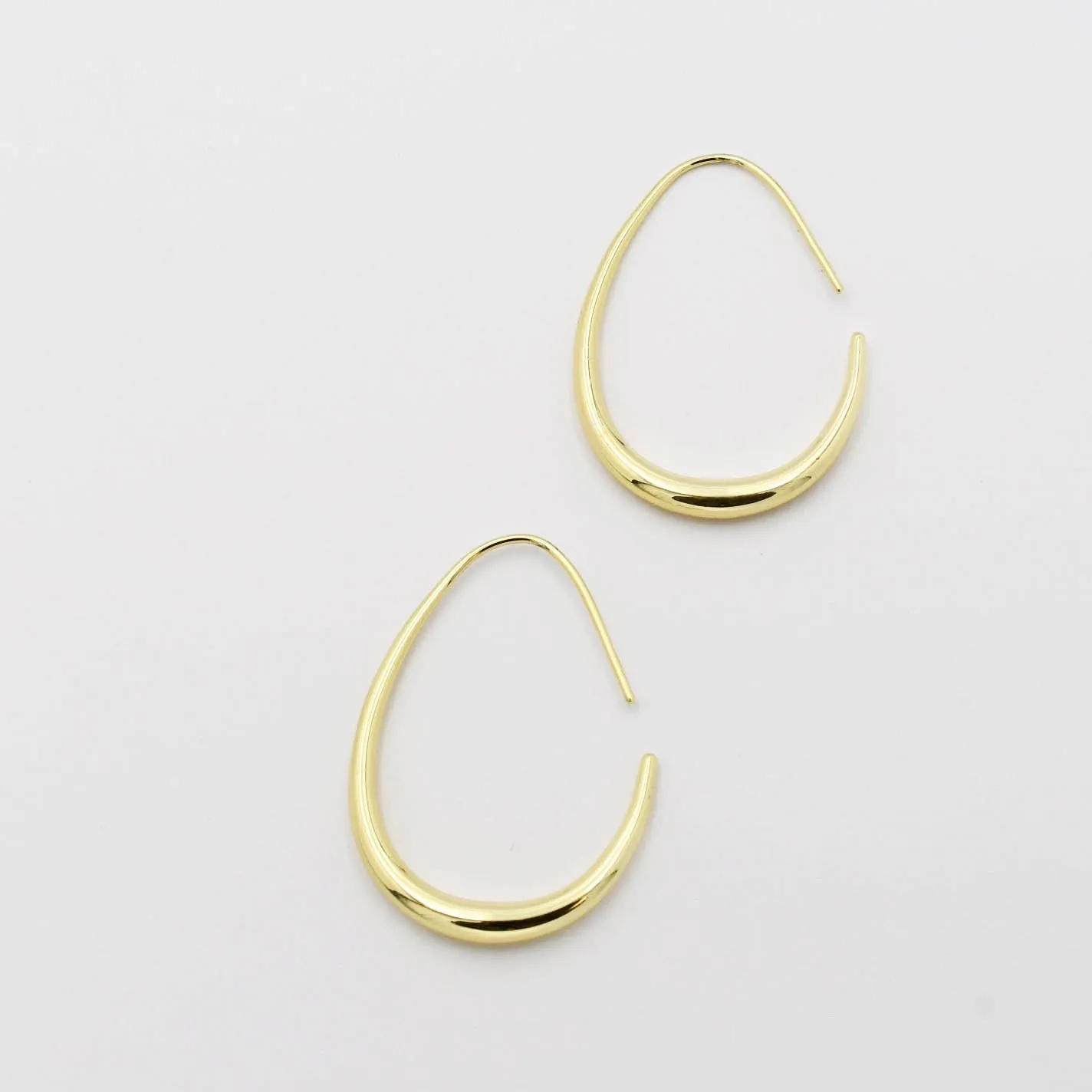 Dainty Gold Hoop Earring sold by Buddy Love