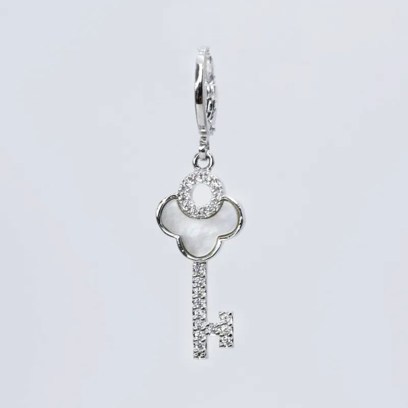 Twinkle Key Silver Charm CH-390 sold by Buddy Love