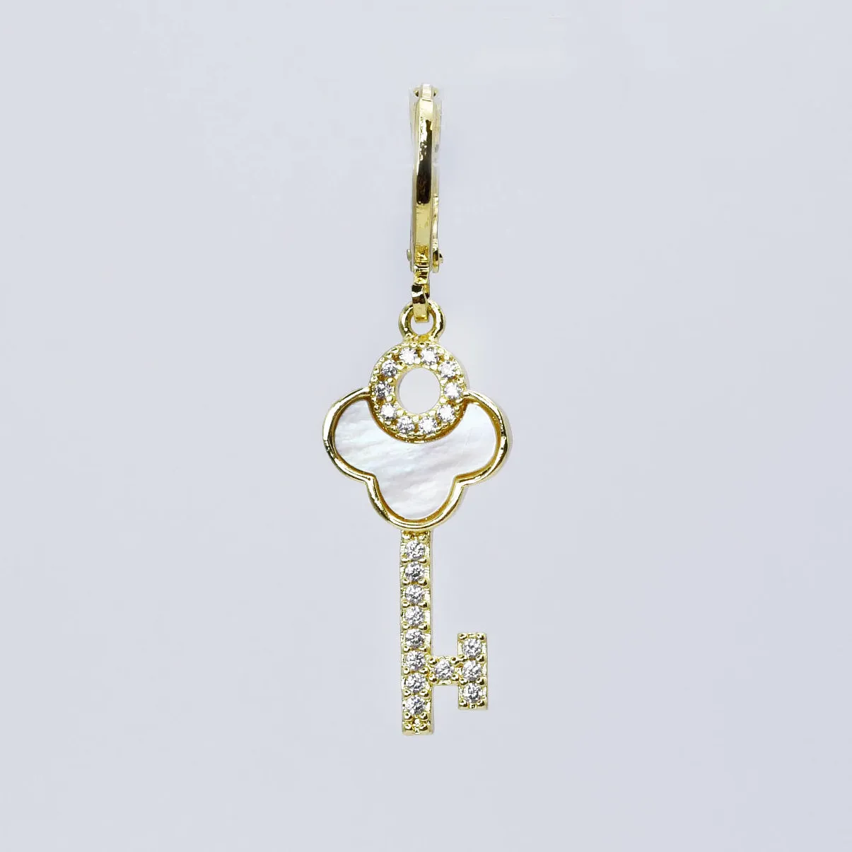 Twinkle Key Gold Charm CH-44 sold by Buddy Love