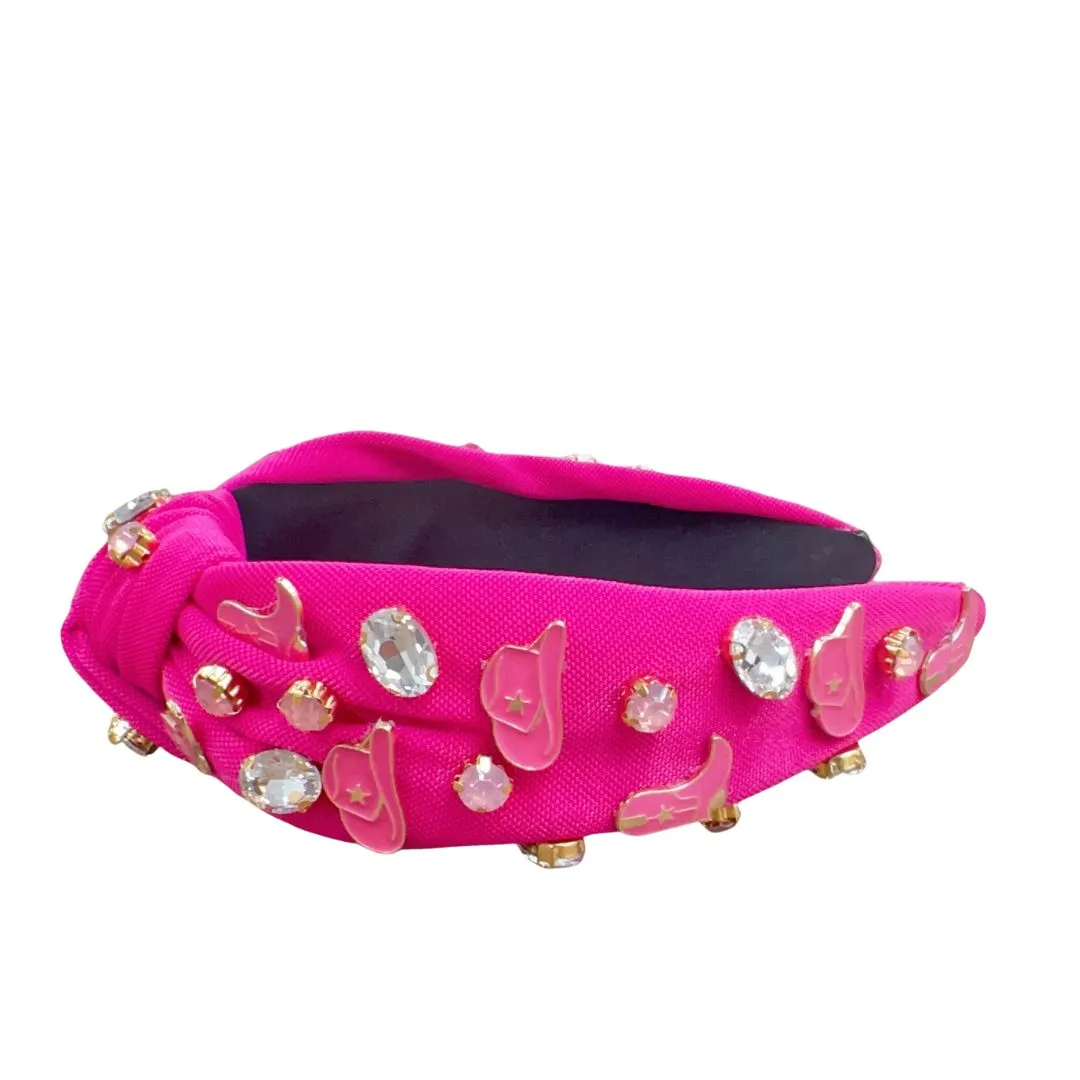Rodeo Pink Headband U28 U30 sold by Buddy Love