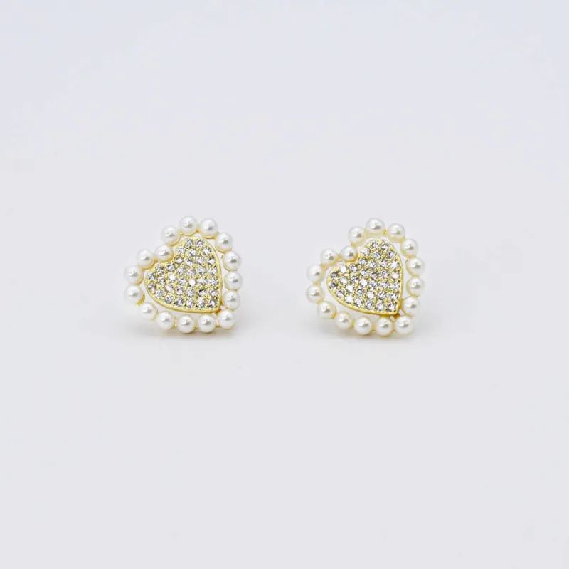 Eternal Heart Stud Earrings sold by Buddy Love