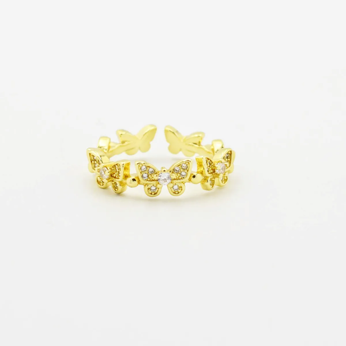 Multi Butterfly Ring P7 sold by Buddy Love
