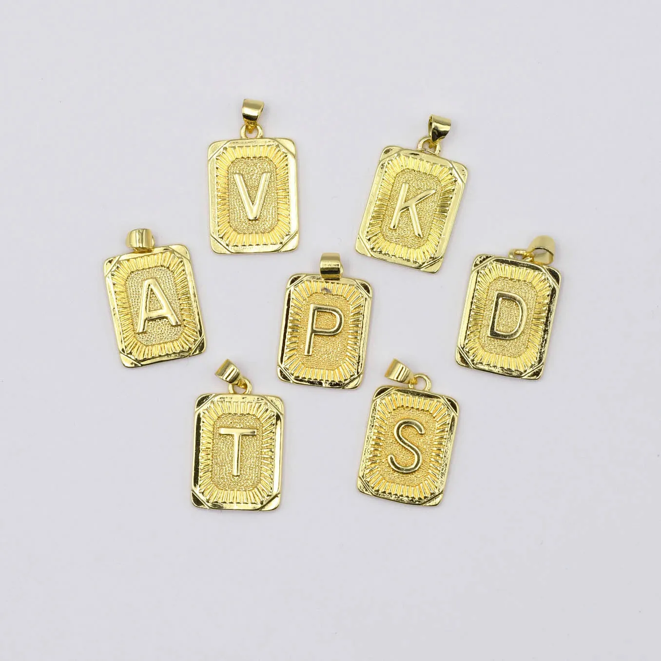 Medallion Initial Charm sold by Buddy Love