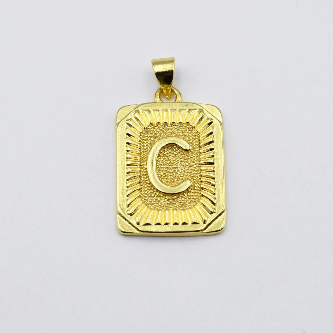 Medallion Initial Charm sold by Buddy Love product image thumbnail 4