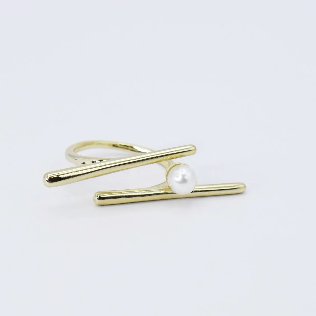 Asymmetry Band Ring sold by Buddy Love product image thumbnail 2