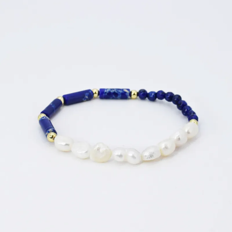 Royalty Natural Stone Bracelet sold by Buddy Love