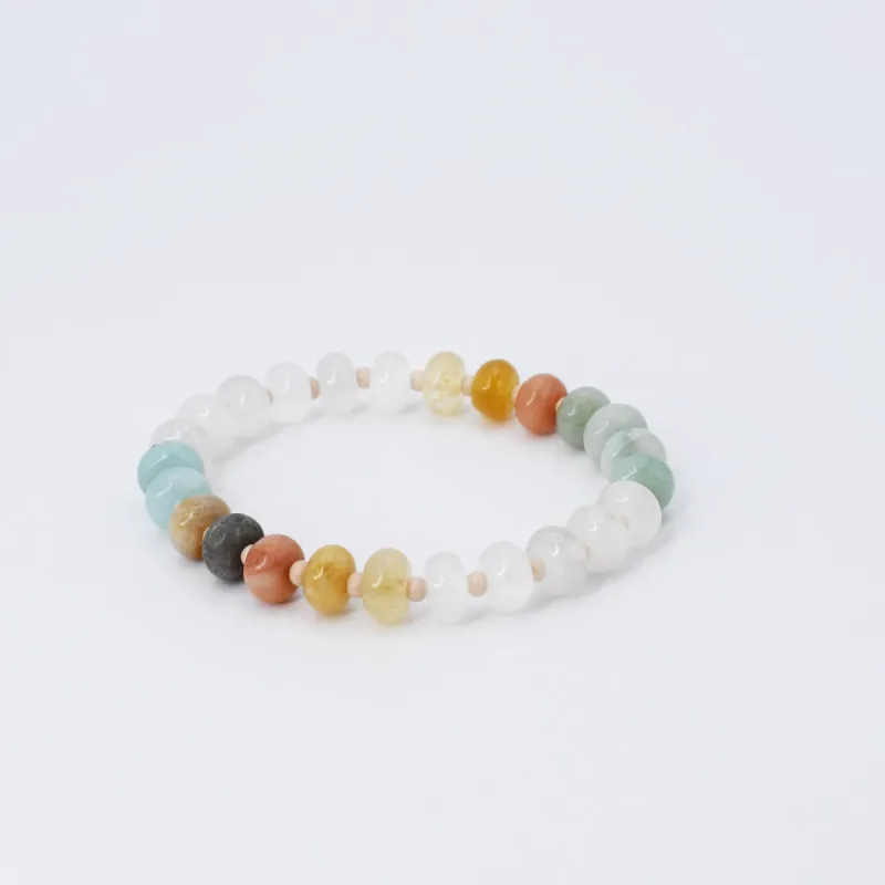 Fall Girl Natural Stone Bracelet sold by Buddy Love