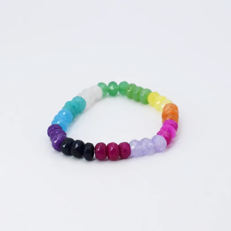 Multi Gemstone Beaded Bracelet sold by Buddy Love