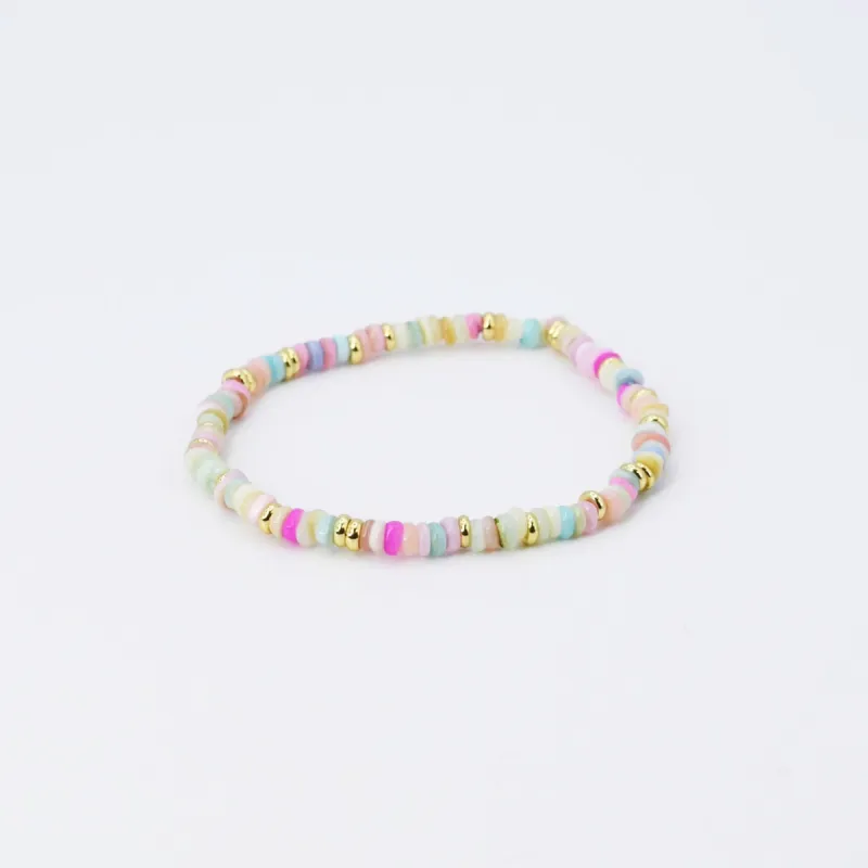 Dainty Pastel Beaded Bracelet sold by Buddy Love
