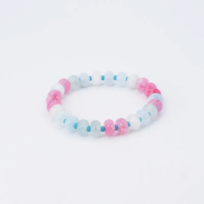 Coral Beaded Bracelet sold by Buddy Love