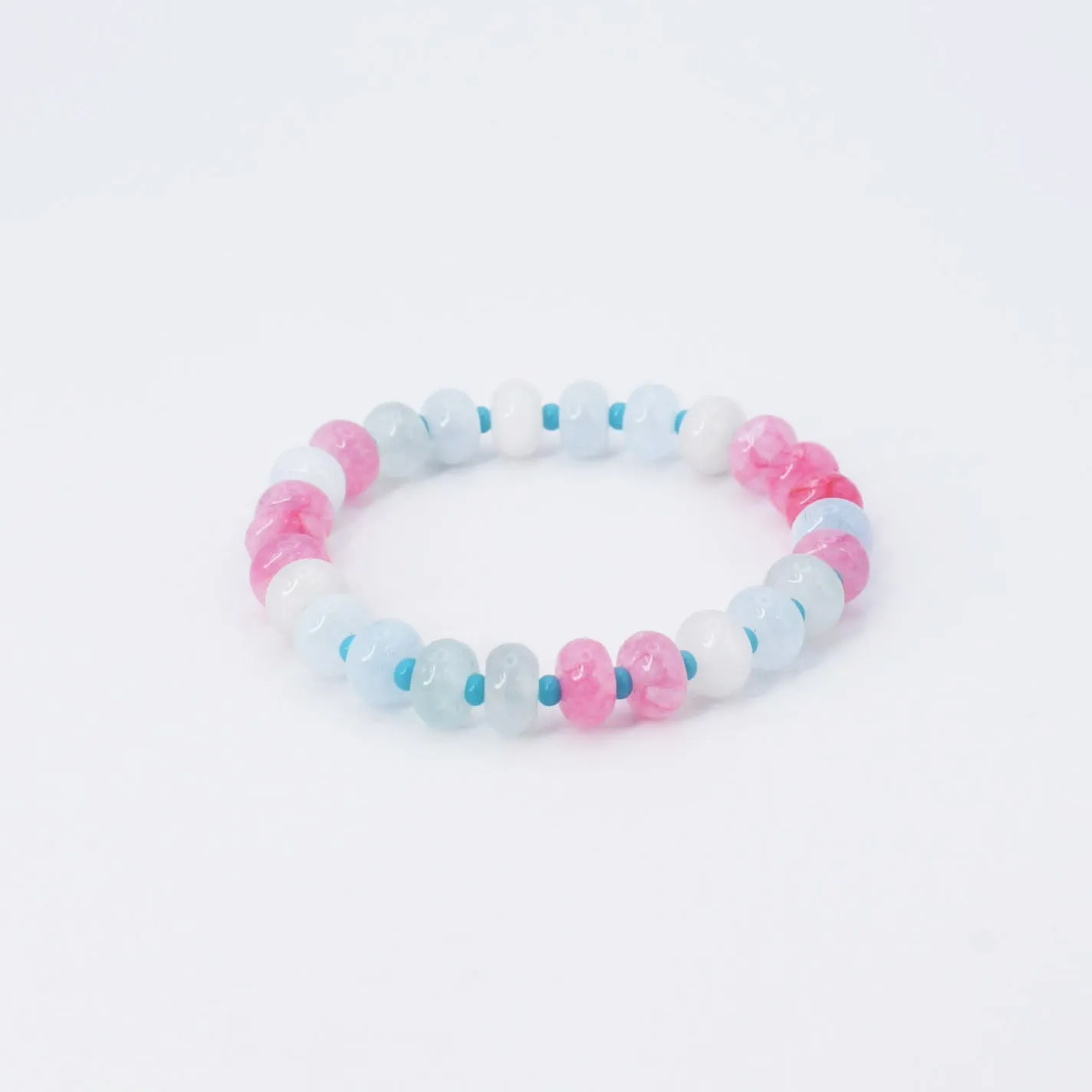 Coral Beaded Bracelet sold by Buddy Love