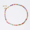 Rainbow Bright Gemstone Necklace sold by Buddy Love