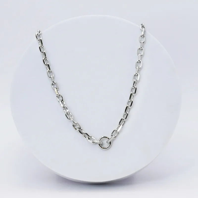 The Brooke Chain Necklace Silver sold by Buddy Love