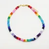 Rainbow Gemstone Necklace sold by Buddy Love