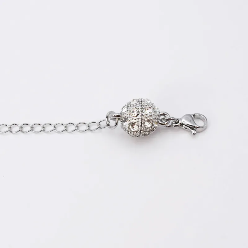 Magnet Necklace Extender Silver sold by Buddy Love