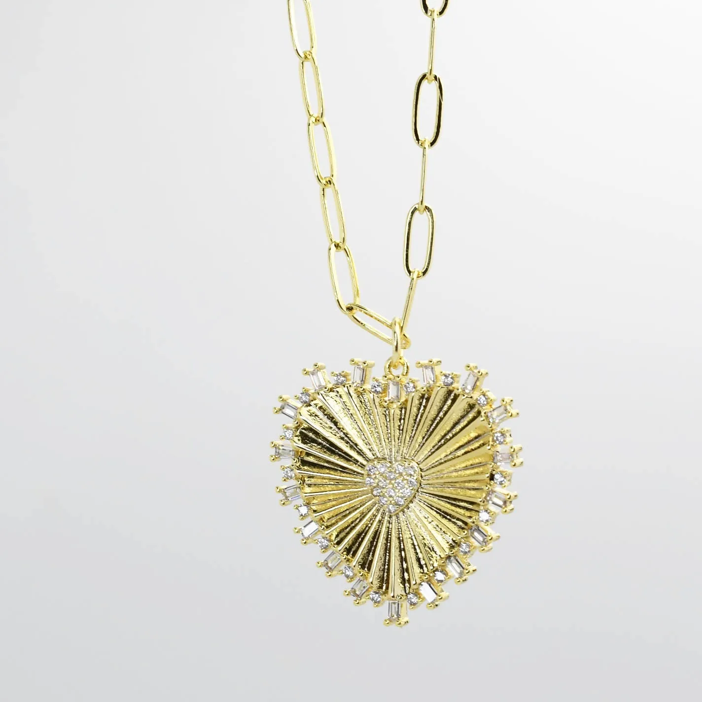 Mama Heart Gold Necklace sold by Buddy Love product image thumbnail 2