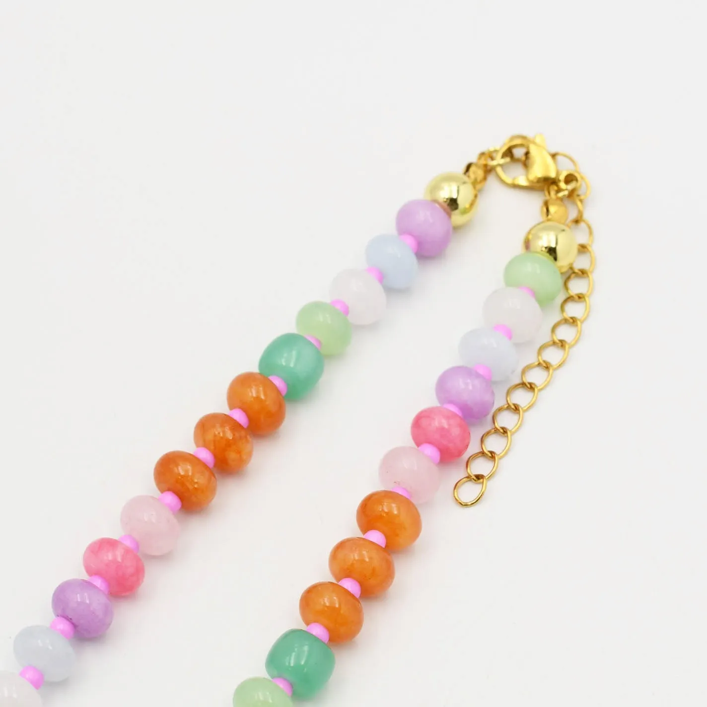 Pastel Gemstone Necklace sold by Buddy Love