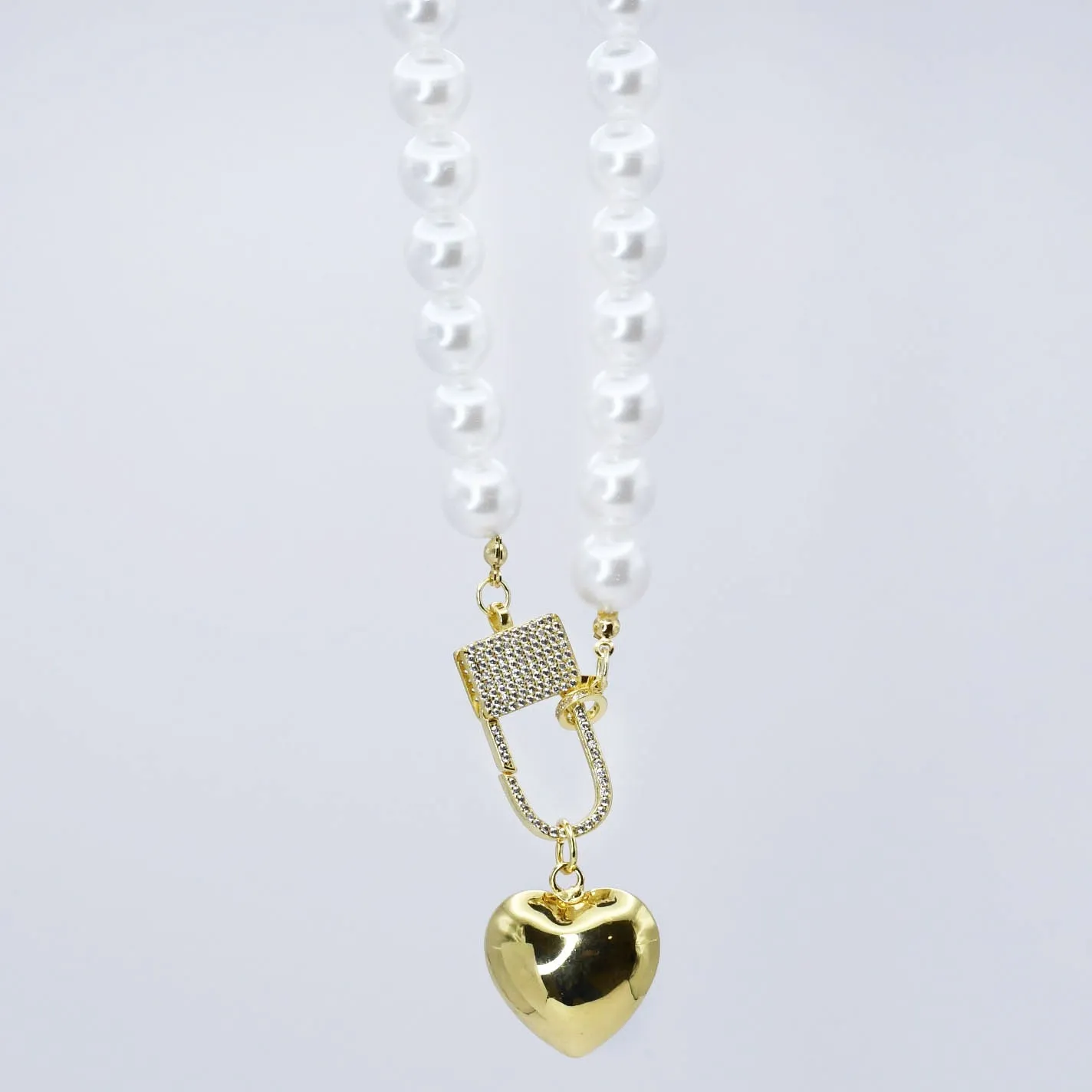 Elegance Heart Lock Necklace sold by Buddy Love