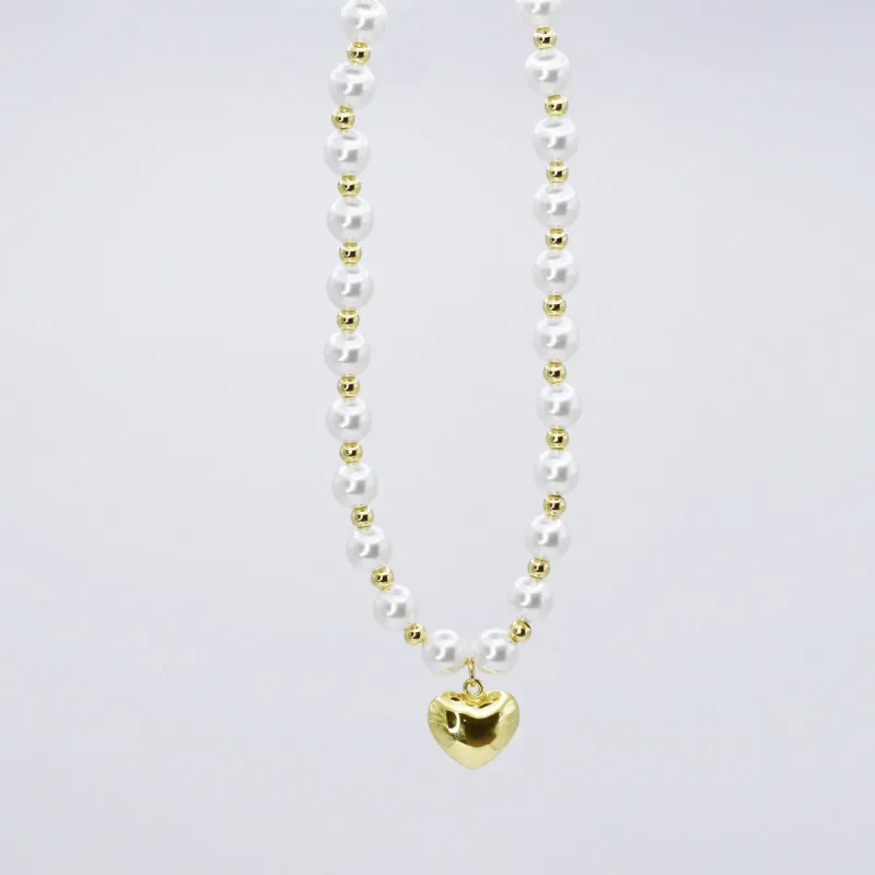 Heart of the Pearl Necklace sold by Buddy Love
