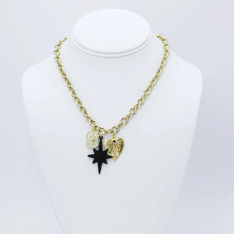 Black Space Necklace sold by Buddy Love