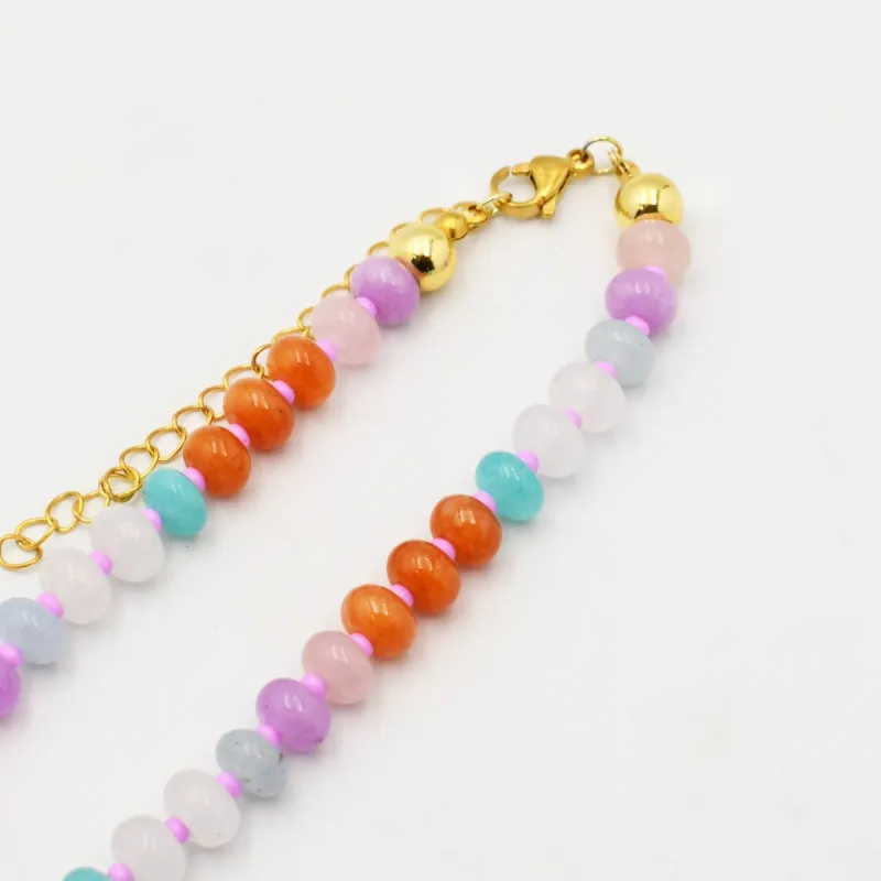 Carnelian Gemstone Necklace sold by Buddy Love