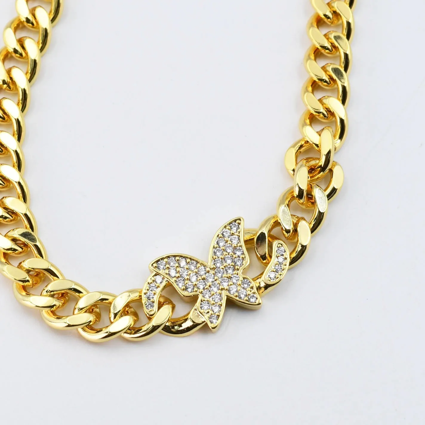 Butterfly Chain Necklace sold by Buddy Love product image thumbnail 3