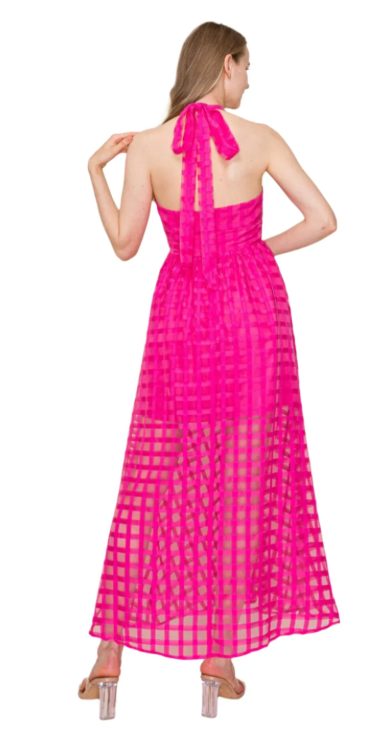 Margot Halter Organza Midi Dress sold by Buddy Love product image thumbnail 2