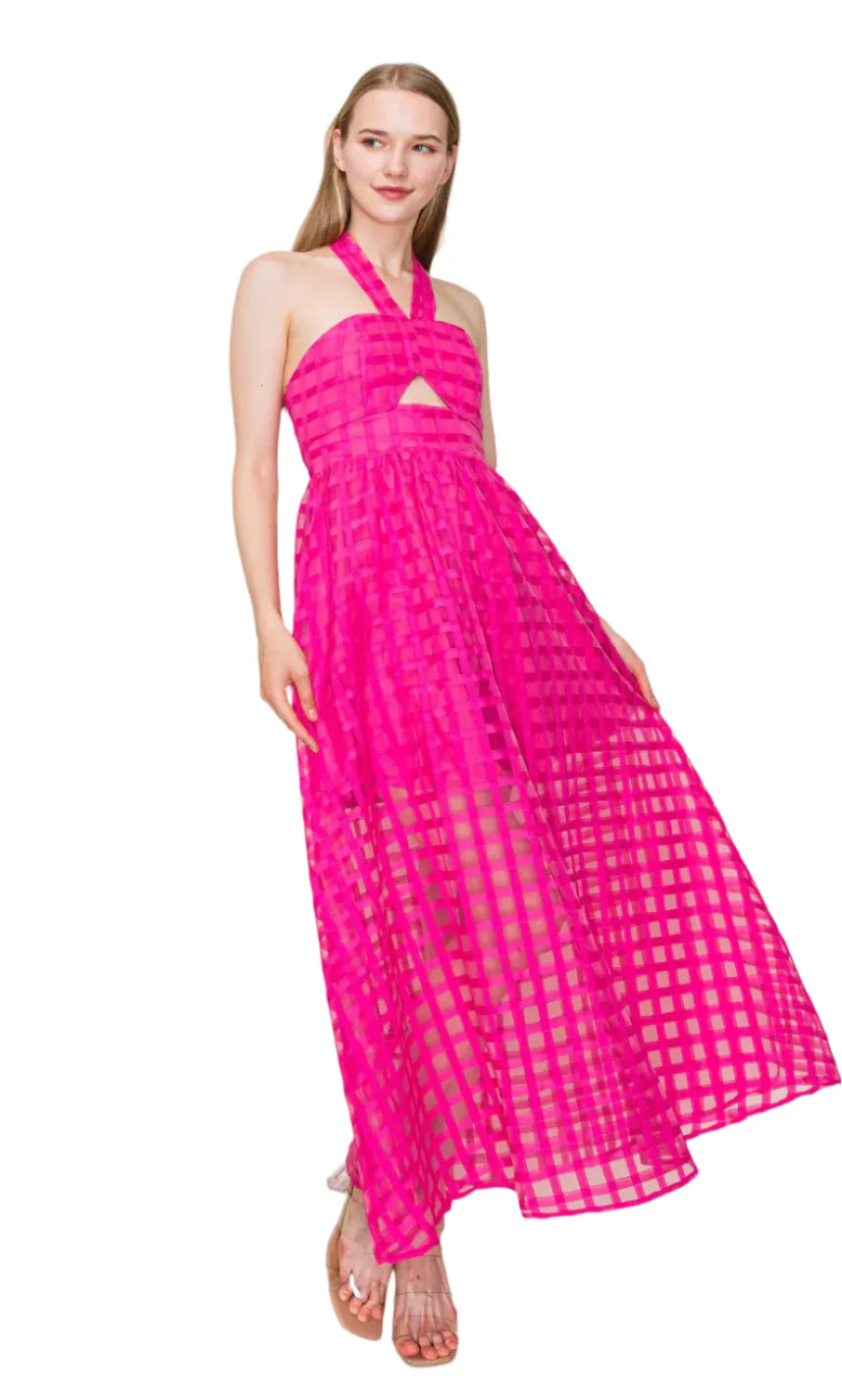 Margot Halter Organza Midi Dress sold by Buddy Love product image thumbnail 4