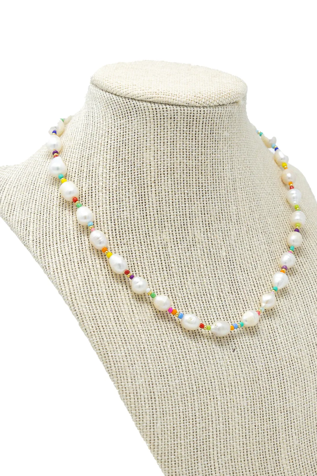 Pearl Beaded Rainbow Chain sold by Buddy Love